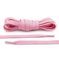 Pink Waxed Flat Shoe Laces