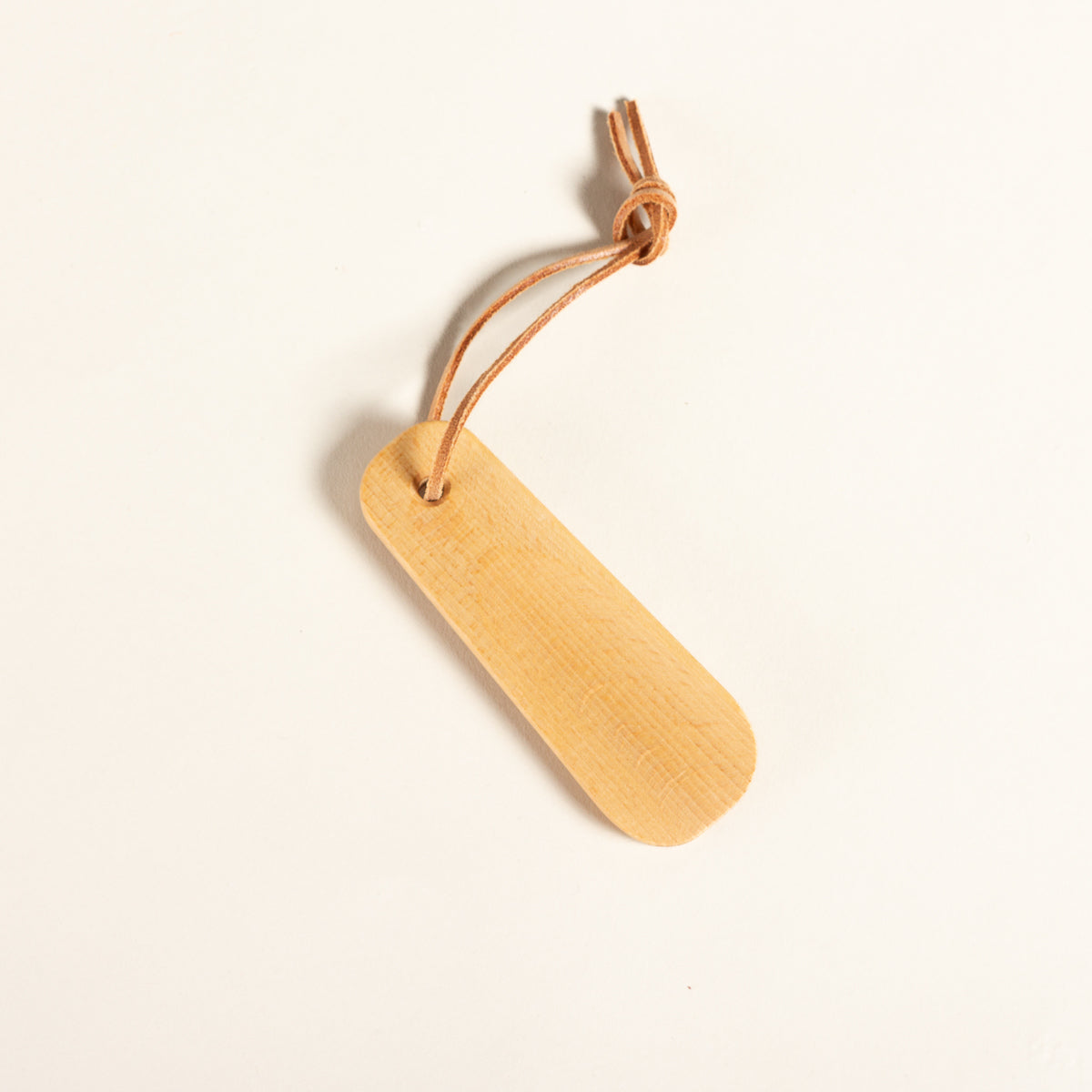 Pocket Beechwood Shoe Horn, 4.5 in – view 2