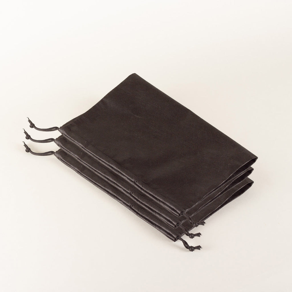 Cotton Shoe Bags, Set of 3