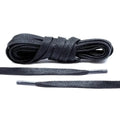 Black Waxed Flat Shoe Laces