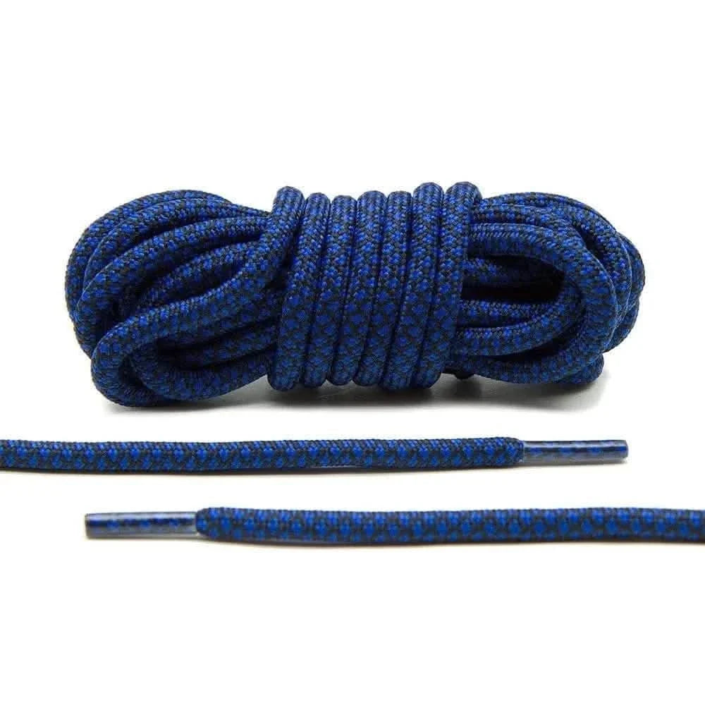 Blue/Black Rope Shoe Laces