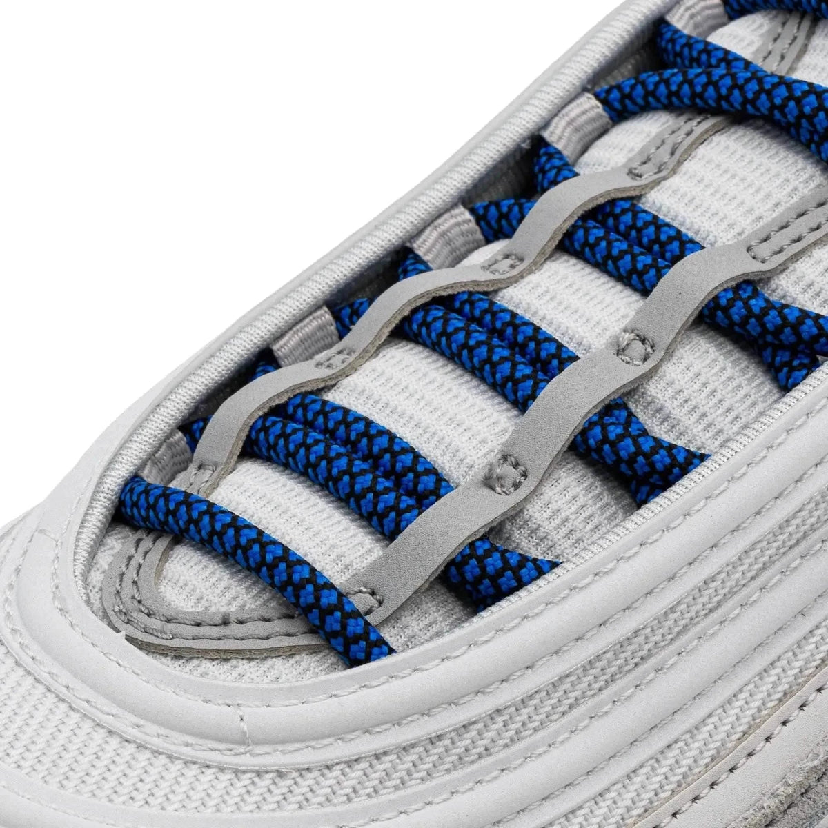 Blue/Black Rope Shoe Laces – view 2