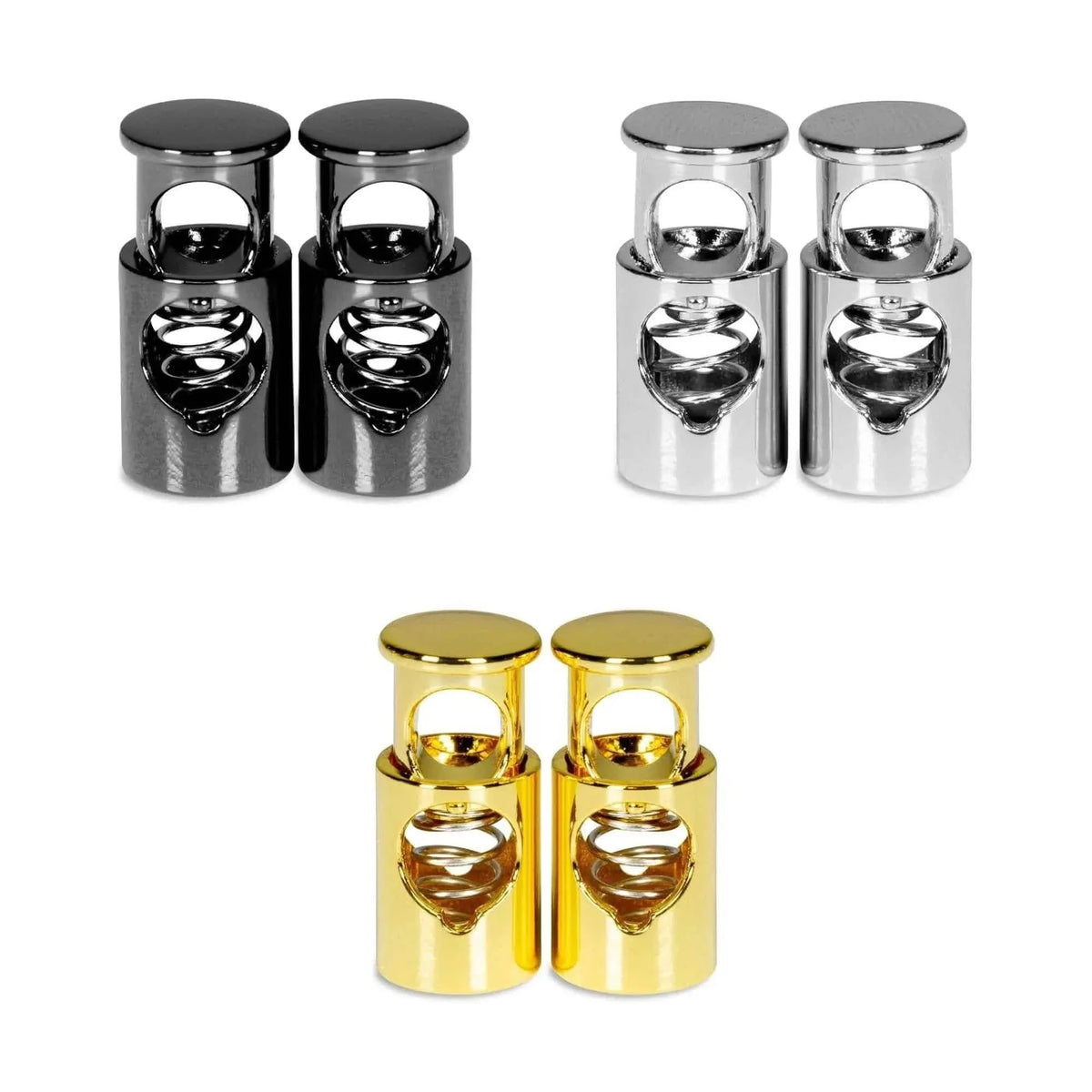Complete Lace Lock Set, 3 Finishes