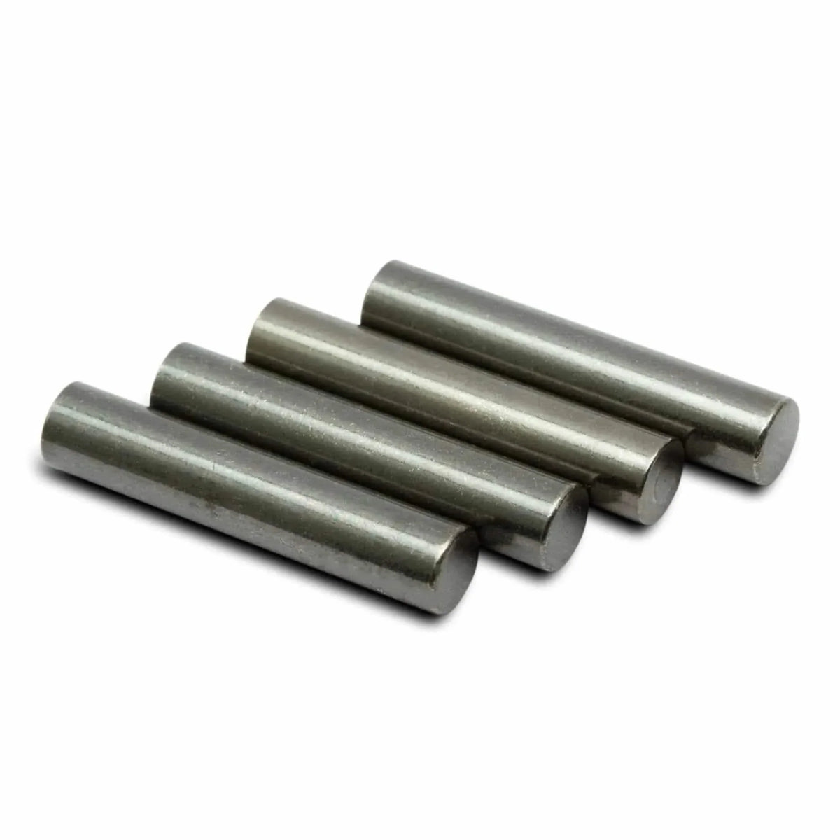 Gunmetal Cylinder Aglets for Shoe Laces, Set of 4
