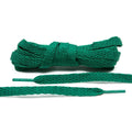 Kelly Green Flat Cotton Shoe Laces