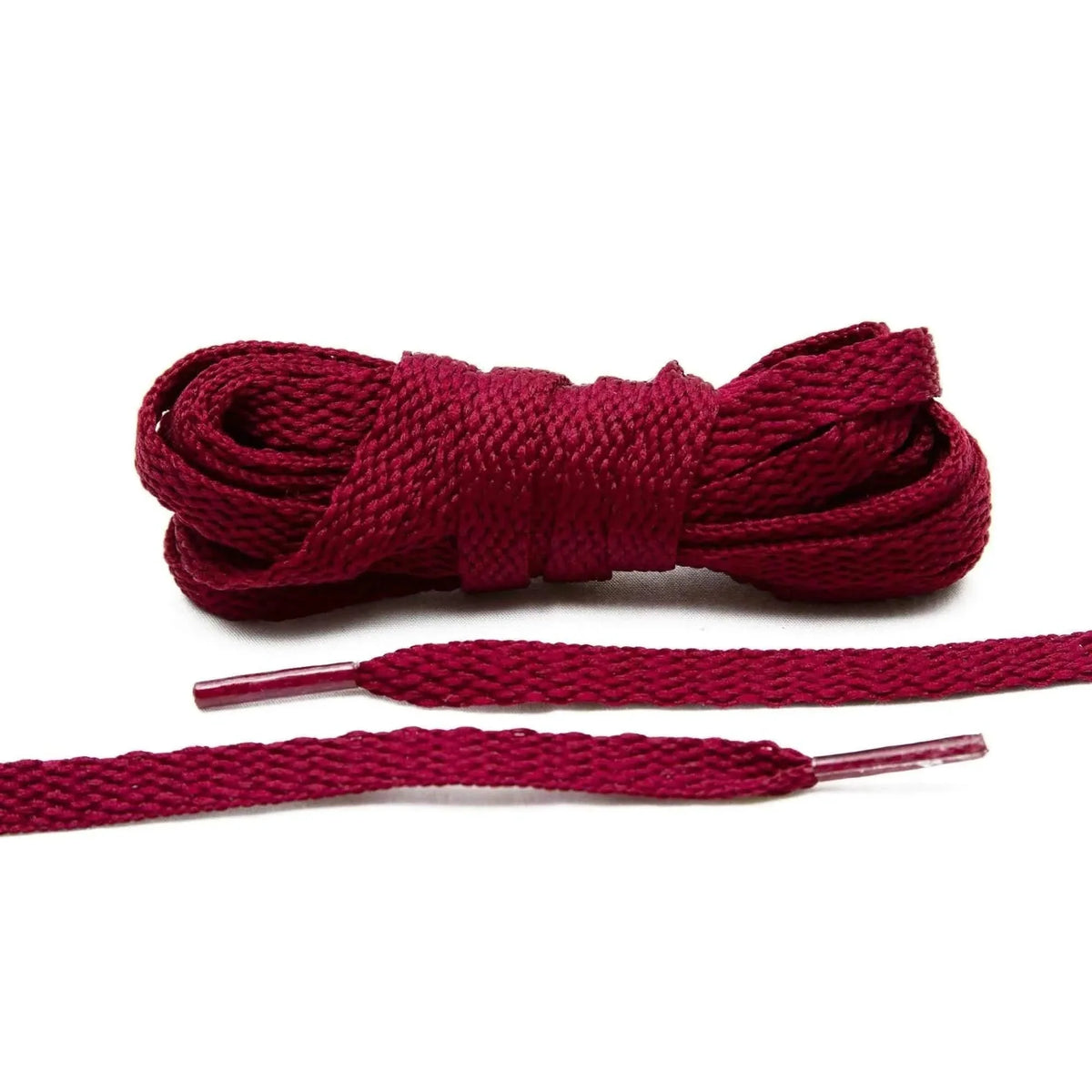Maroon Flat Cotton Shoe Laces