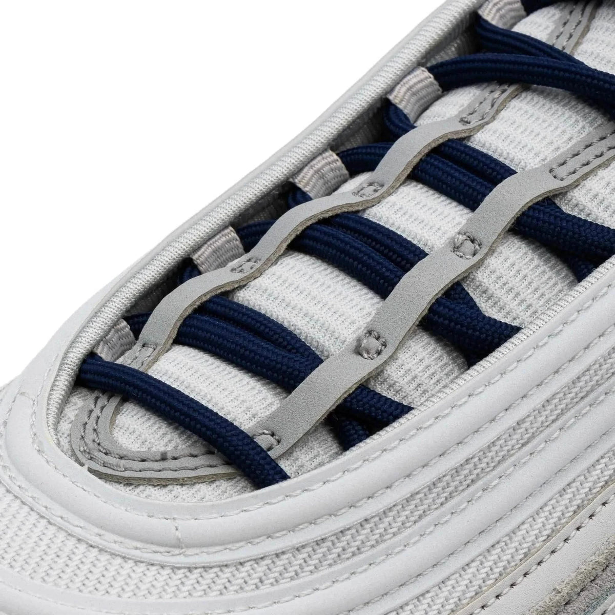 Navy Blue Rope Shoe Laces – view 2
