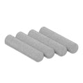Reflective Bullet Metal Aglets for Shoe Laces, Set of 4