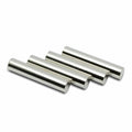 Silver Cylinder Aglets for Shoe Laces, Set of 4