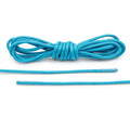 Sky Blue Waxed Cotton Dress Shoe Laces, Round