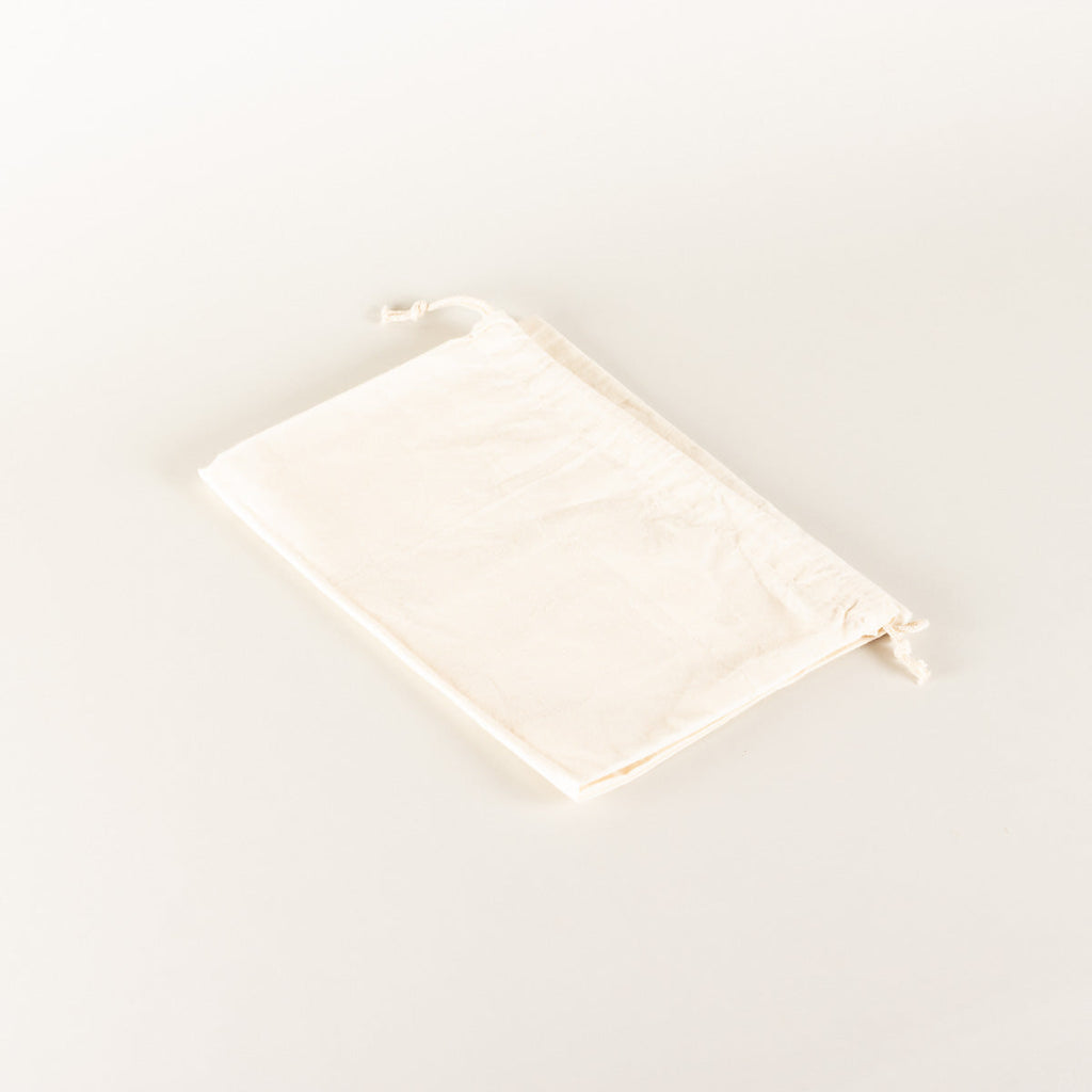 Heavy Cotton Drawstring Shoe Bag