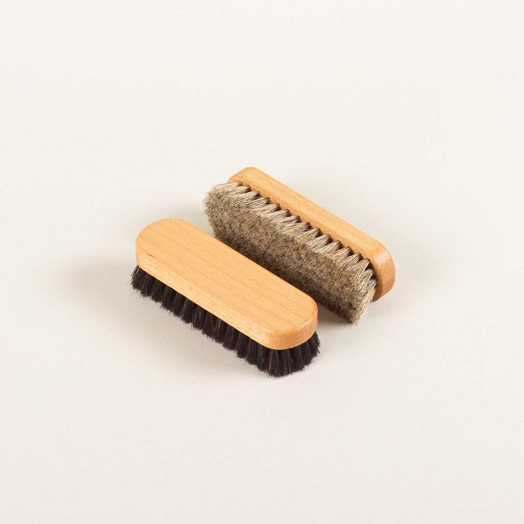 Travel Horsehair Polishing Brushes, Set of 2 – view 2
