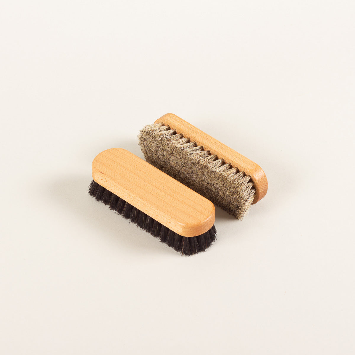 Travel Horsehair Polishing Brushes, Set of 2 – view 2