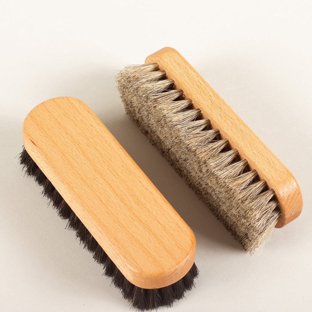 Travel Horsehair Polishing Brushes, Set of 2 – view 3