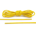 Yellow Waxed Cotton Dress Shoe Laces, Round